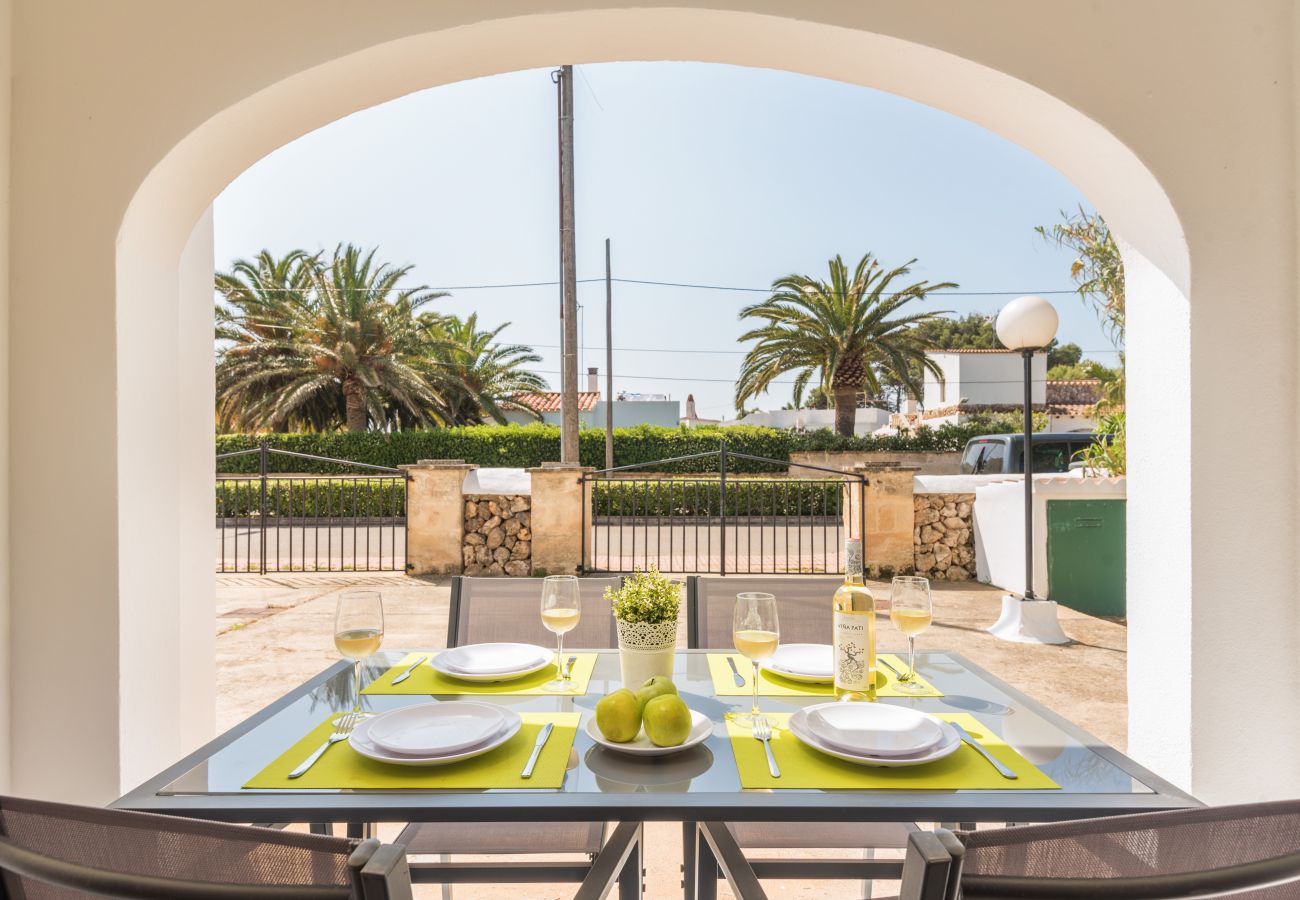 Ferienwohnung in Cala Blanca - Menorca Palmeras 6