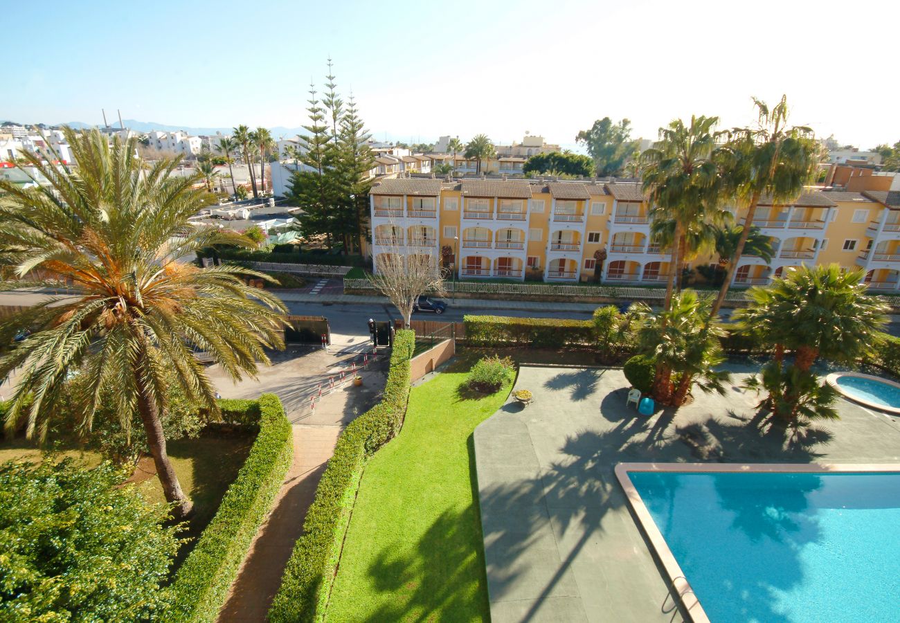 Ferienwohnung in Alcudia - A. Arcoiris, pool and sea views in Alcudia