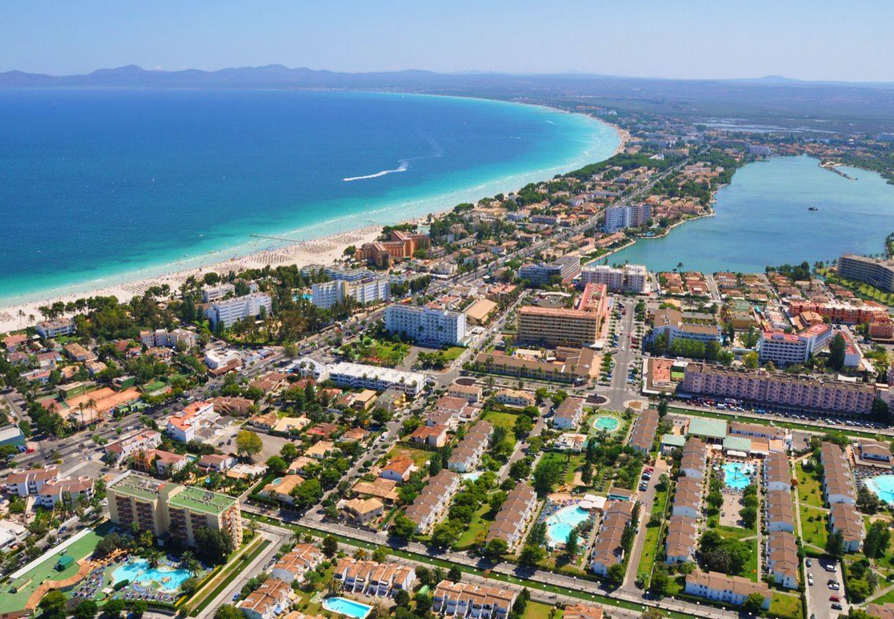 Ferienwohnung in Alcudia - A. Arcoiris, pool and sea views in Alcudia