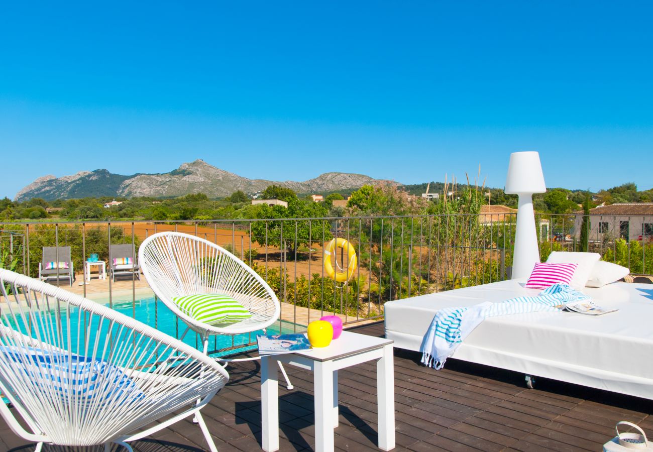 Villa in Alcudia - V. Barcares Petit, villa for 6 with pool and close