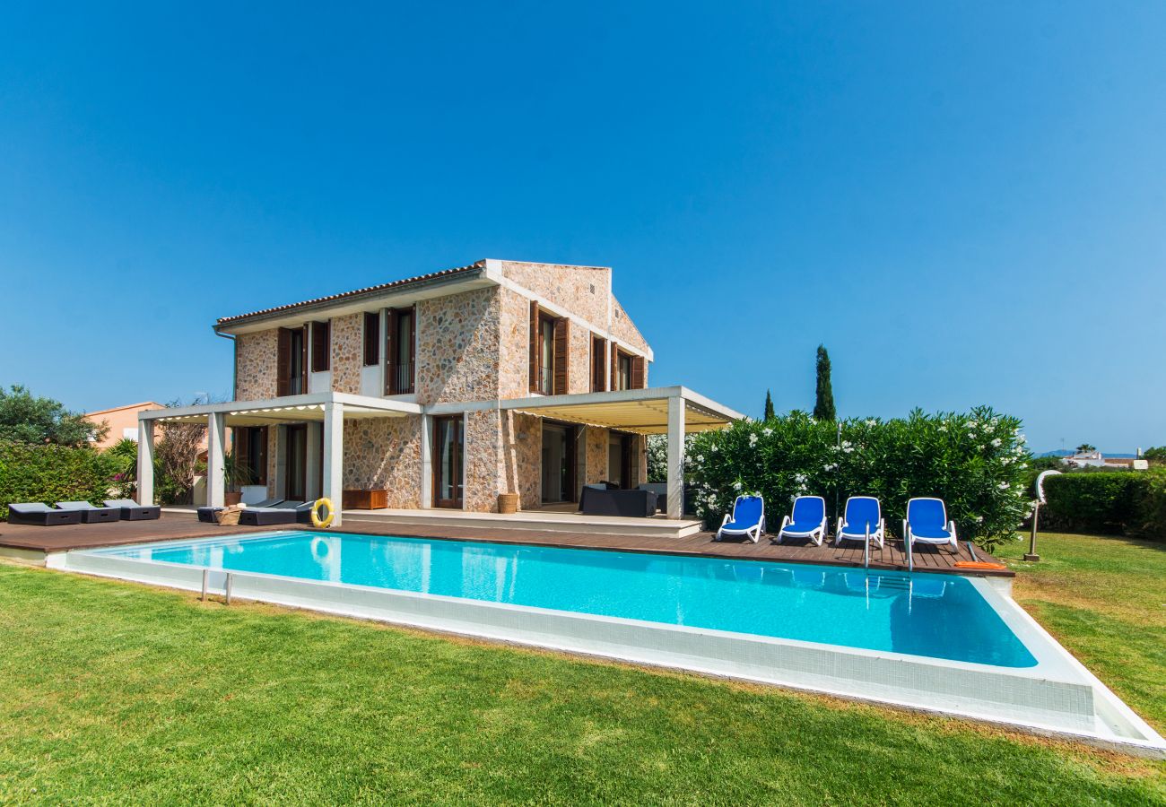 Villa in Alcudia - V. Barcares Gran, amazing villa for 10 close to be