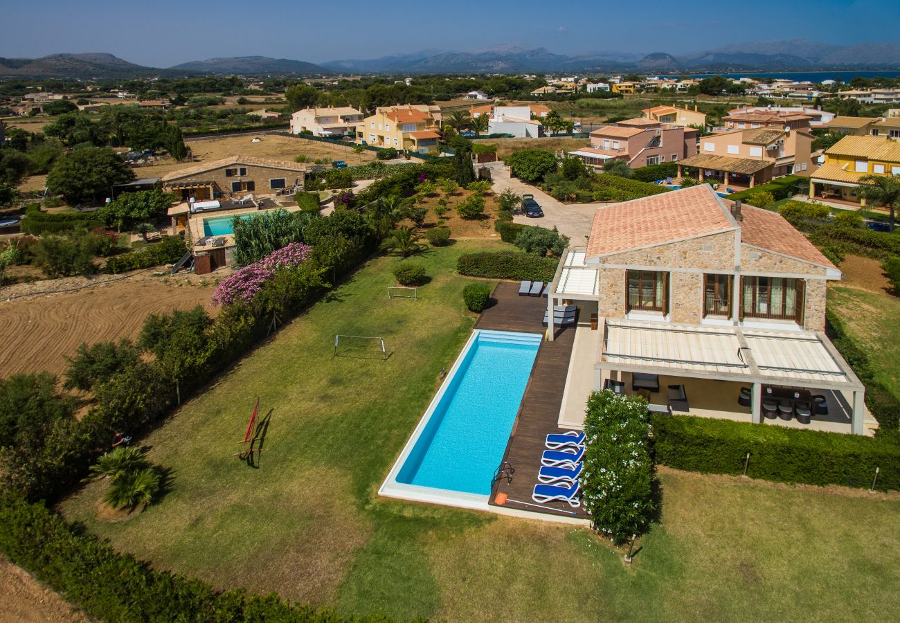 Villa in Alcudia - V. Barcares Gran, amazing villa for 10 close to be