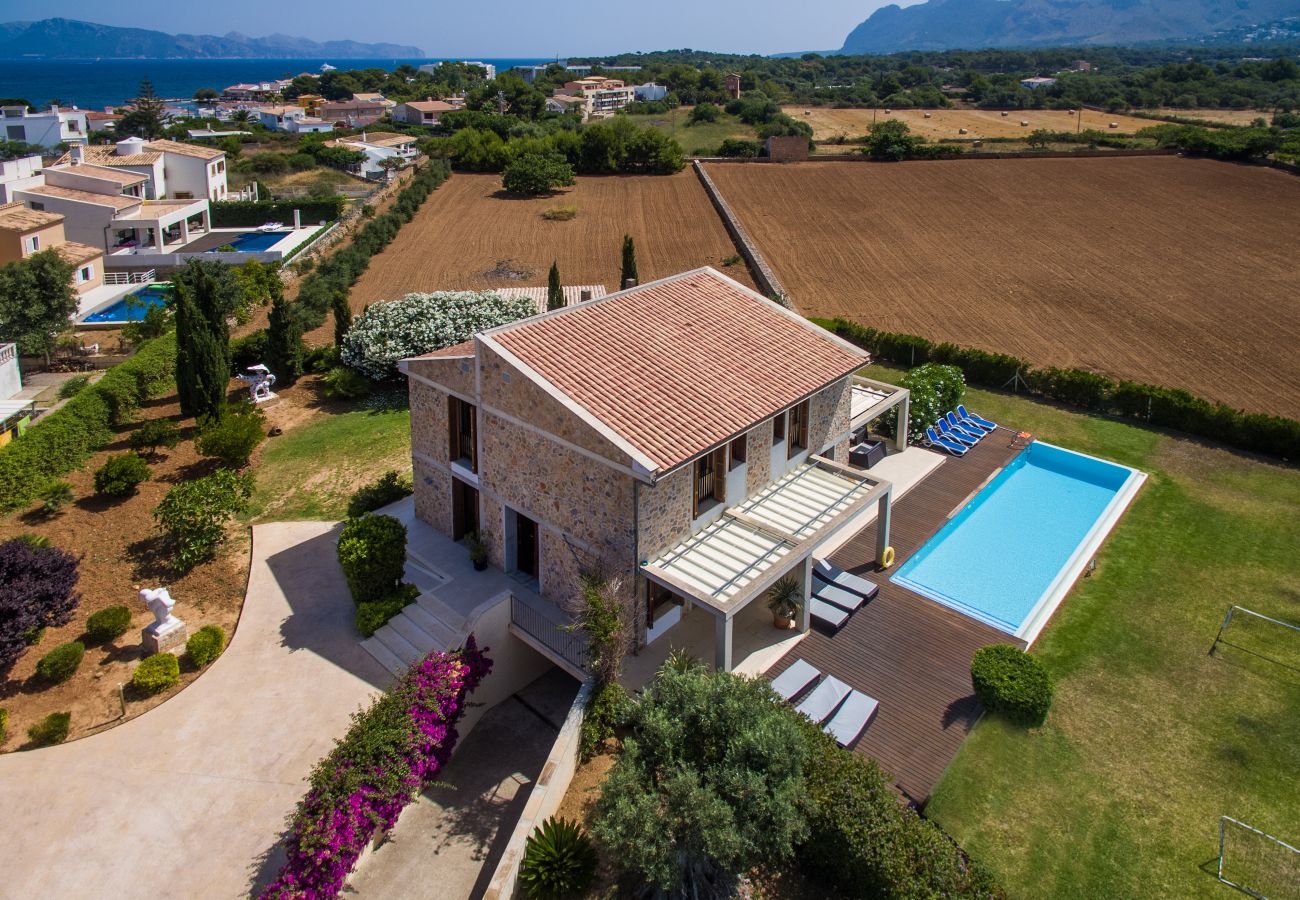 Villa in Alcudia - V. Barcares Gran, amazing villa for 10 close to be