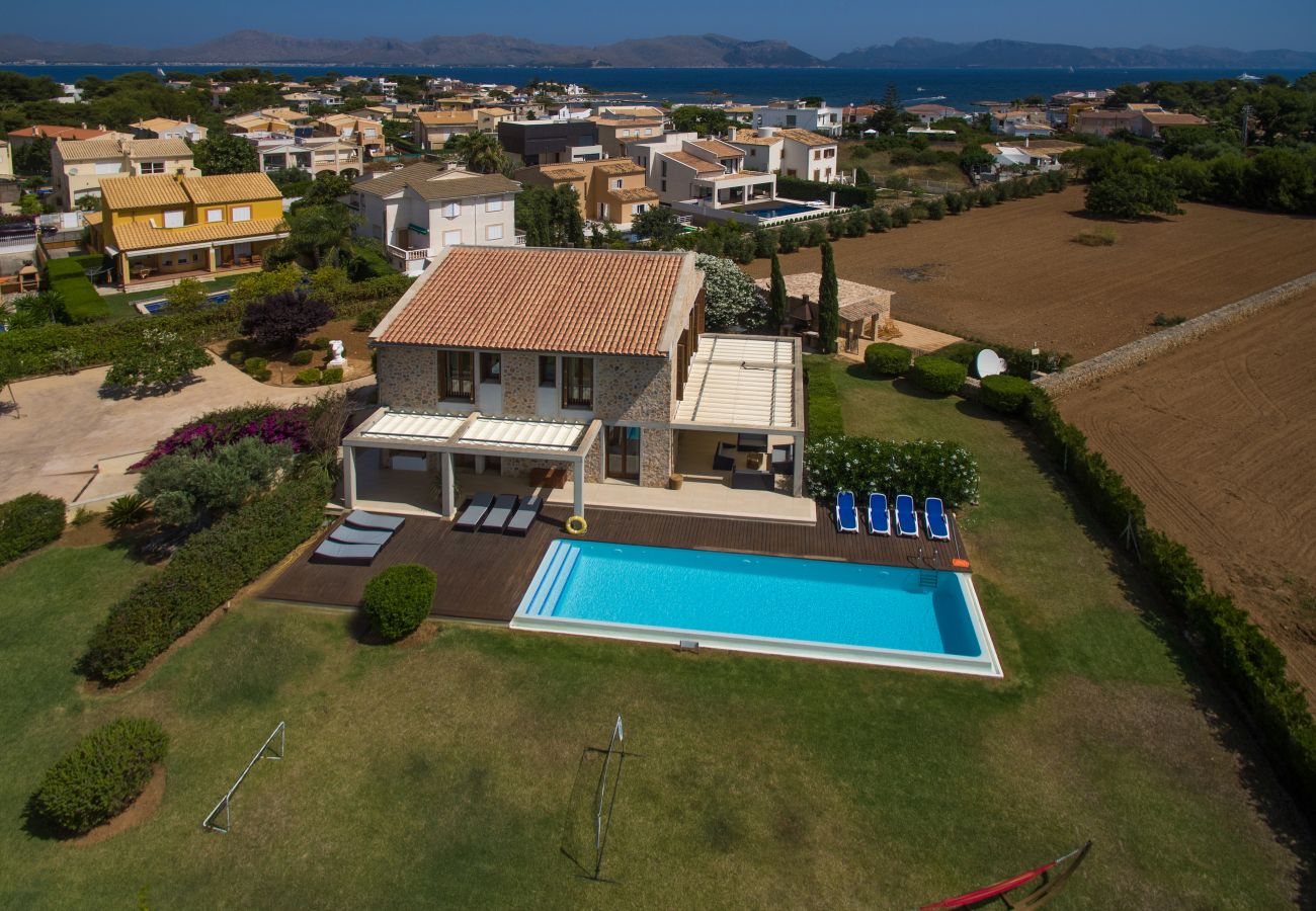 Villa in Alcudia - V. Barcares Gran, amazing villa for 10 close to be