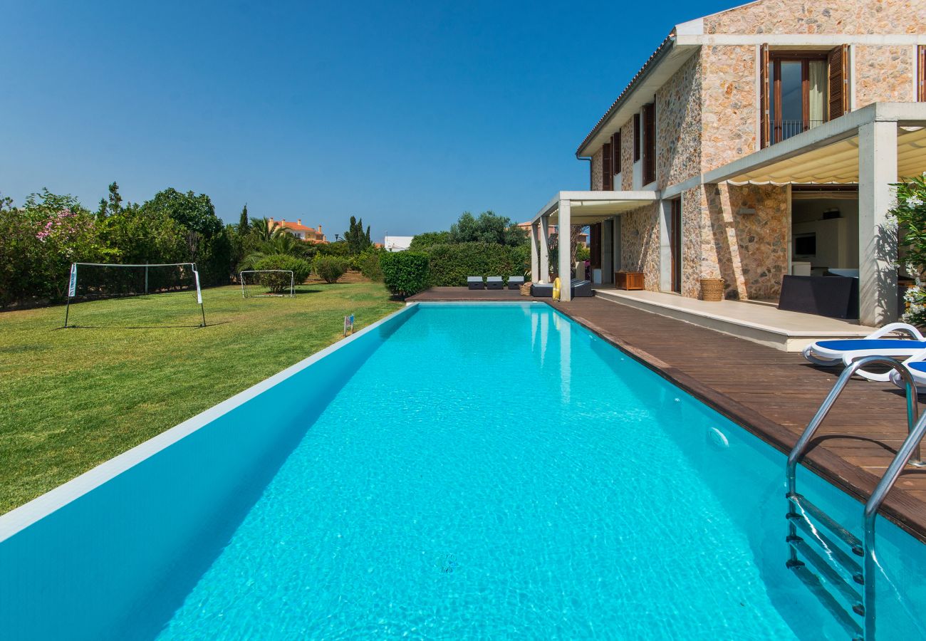 Villa in Alcudia - V. Barcares Gran, amazing villa for 10 close to be