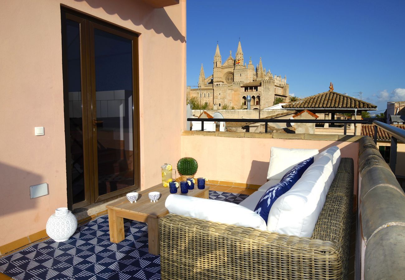 Ferienwohnung in Palma de Mallorca - Amazing penthouse in Palma heart - La Lonja Homes