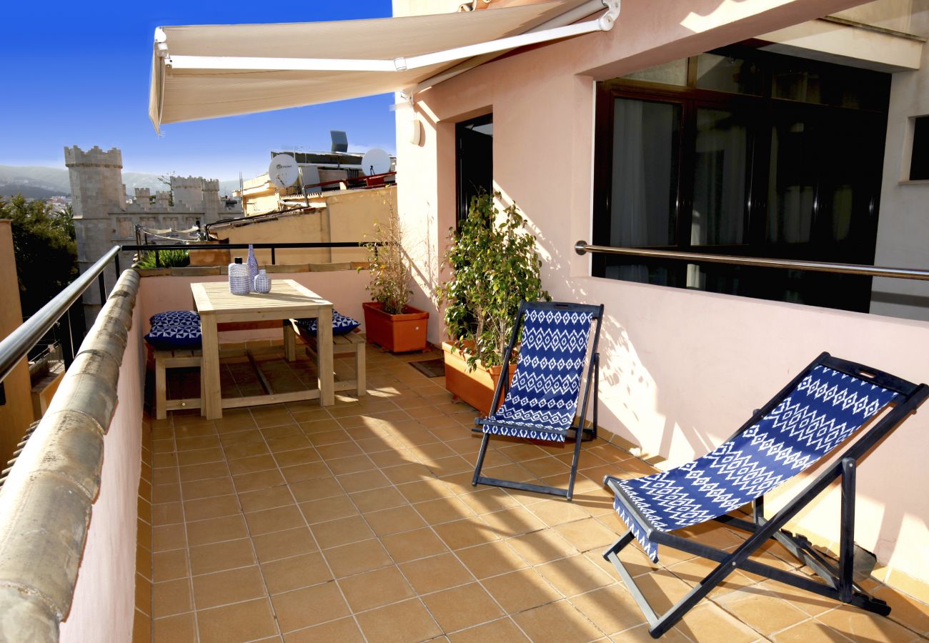 Ferienwohnung in Palma de Mallorca - Amazing penthouse in Palma heart - La Lonja Homes