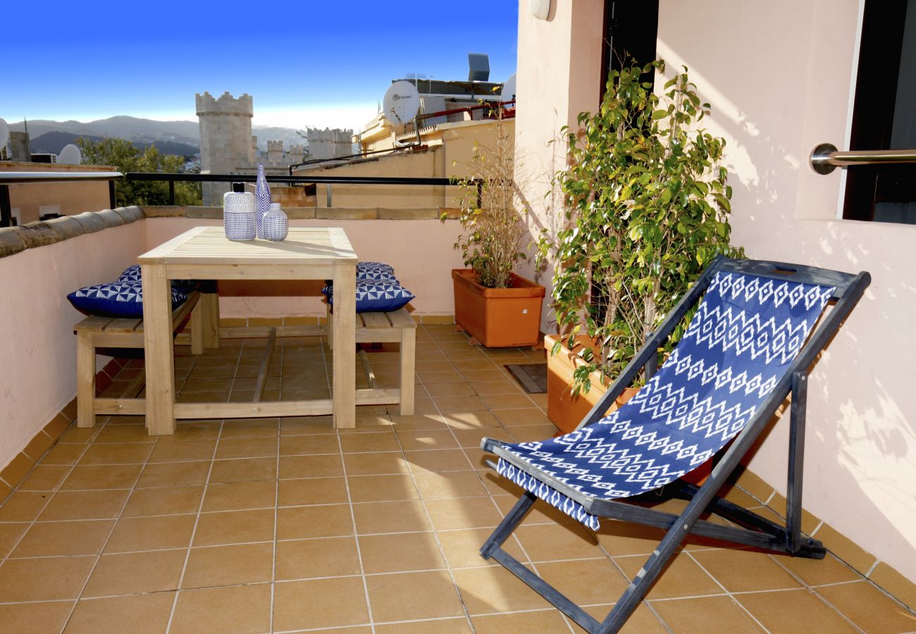 Ferienwohnung in Palma de Mallorca - Amazing penthouse in Palma heart - La Lonja Homes