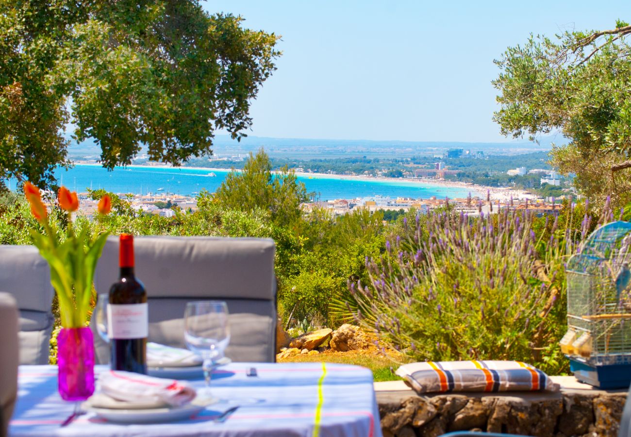Villa in Alcudia - V. Sa Rota, pool and sea views in Alcudia