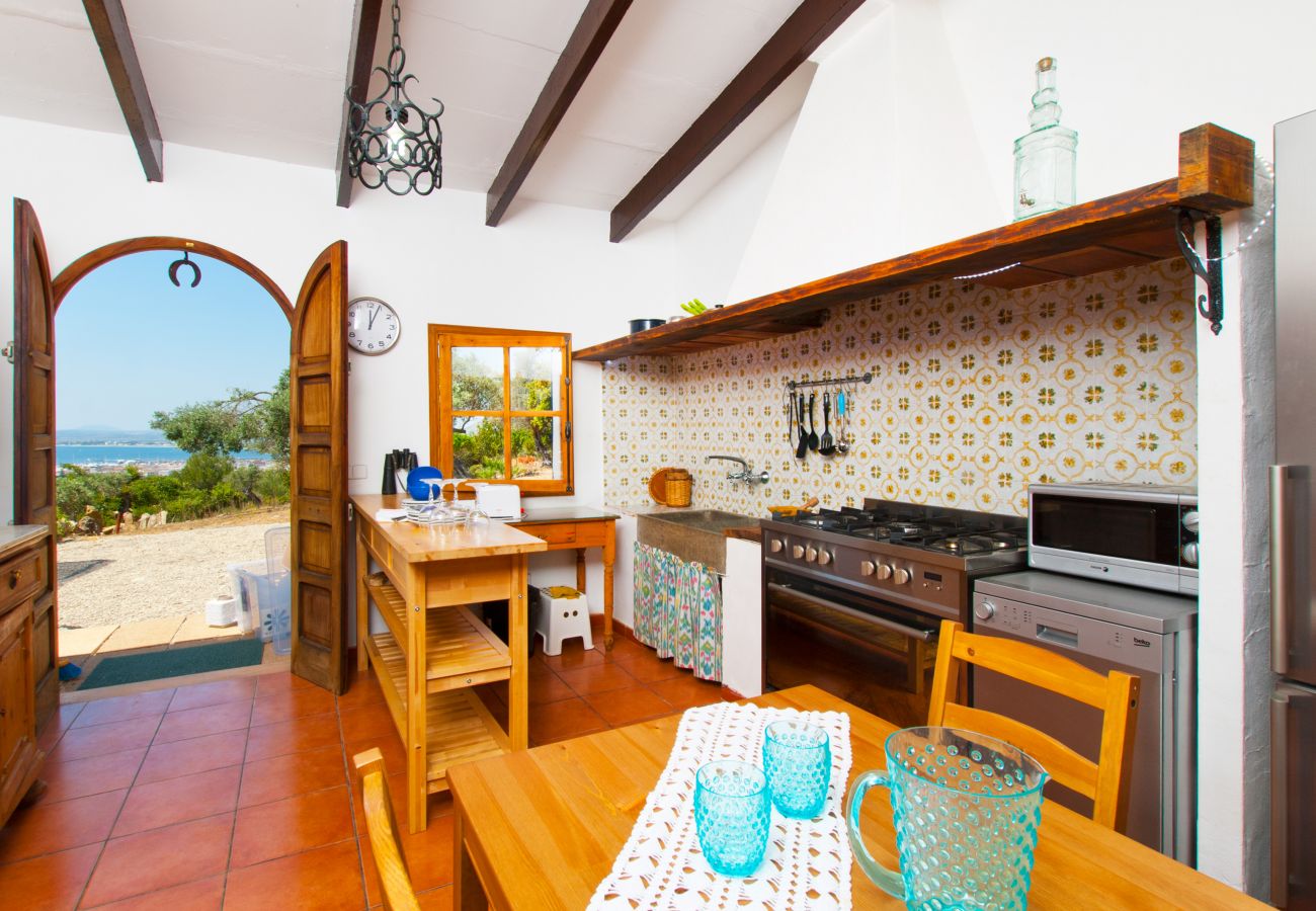 Villa in Alcudia - V. Sa Rota, pool and sea views in Alcudia