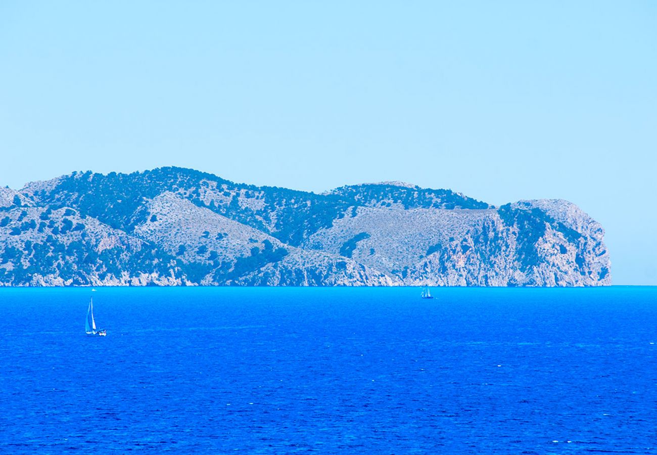 Villa in Alcudia - V. Sa Rota, pool and sea views in Alcudia