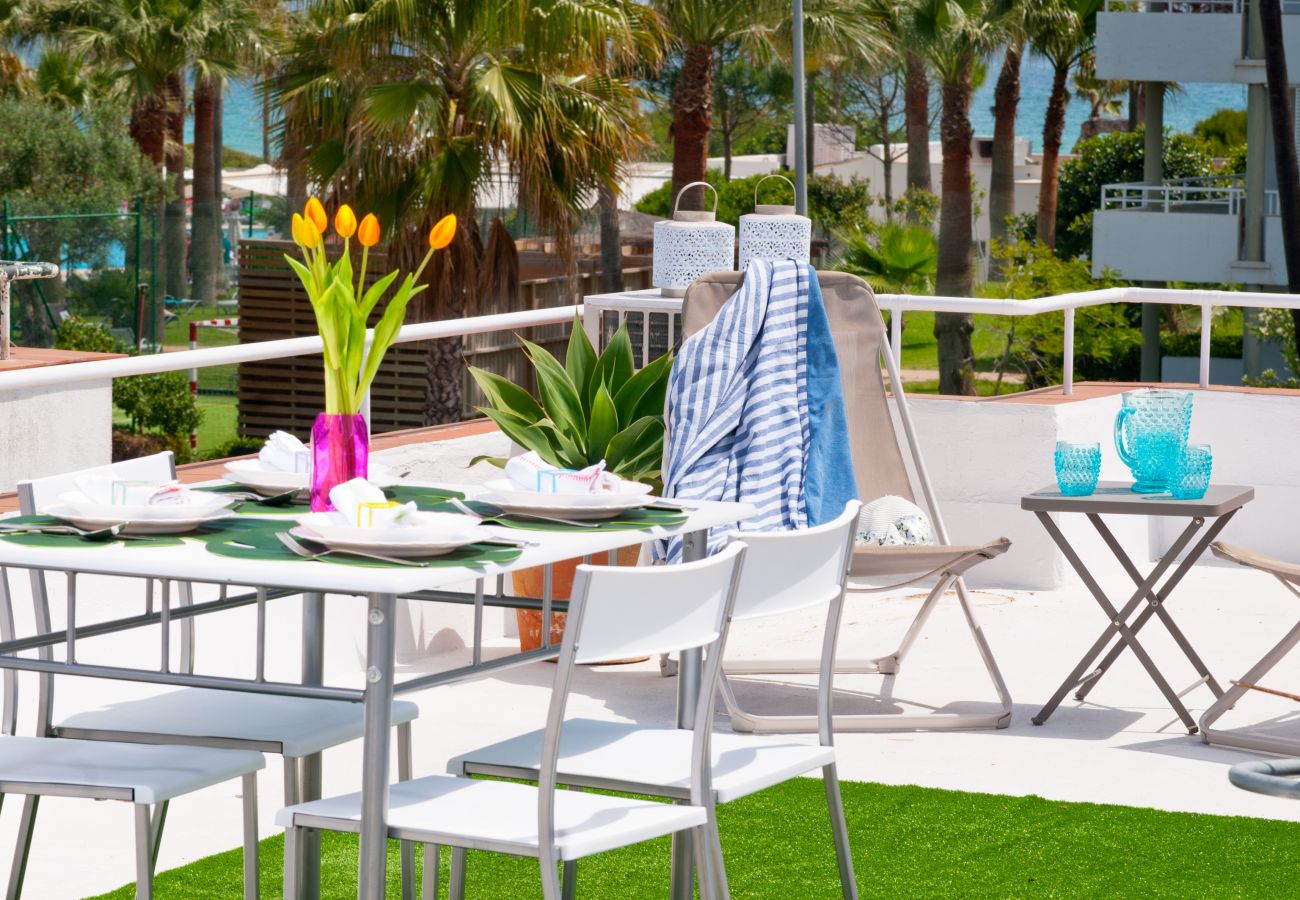 Ferienwohnung in Platja de Muro - A. Playa Esperanza Attic