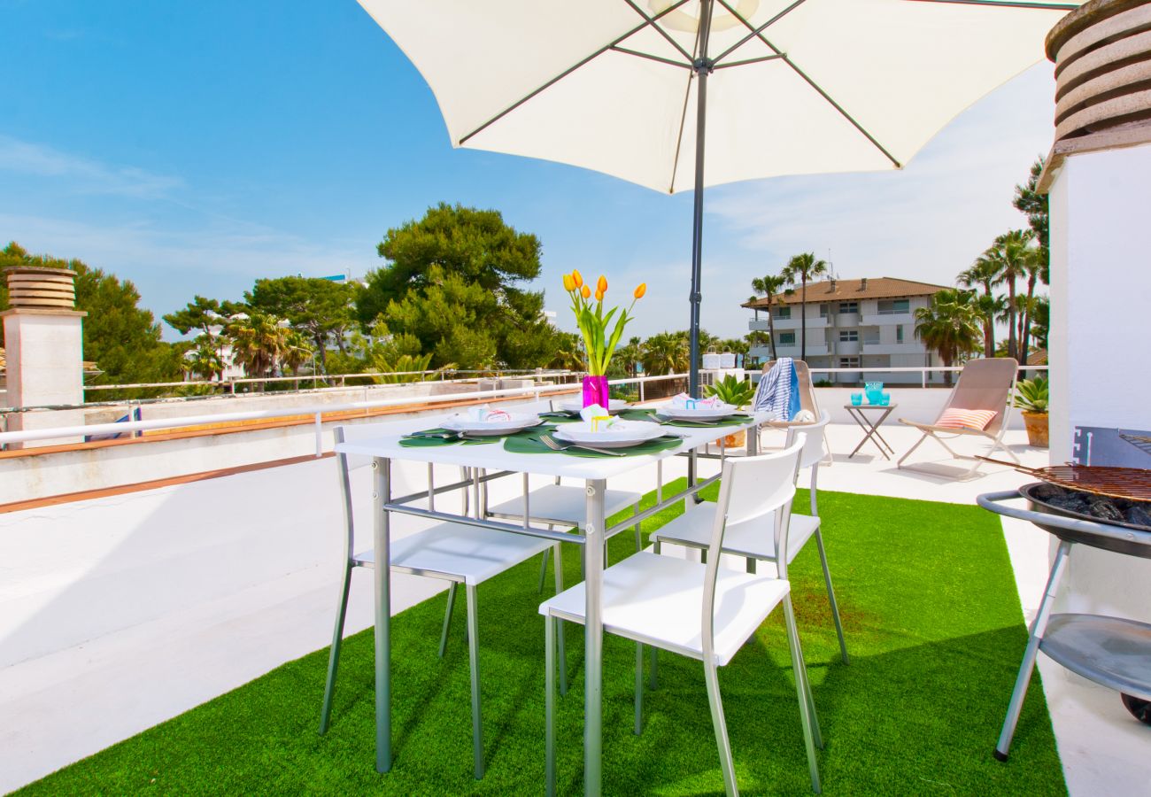 Ferienwohnung in Platja de Muro - A. Playa Esperanza Attic