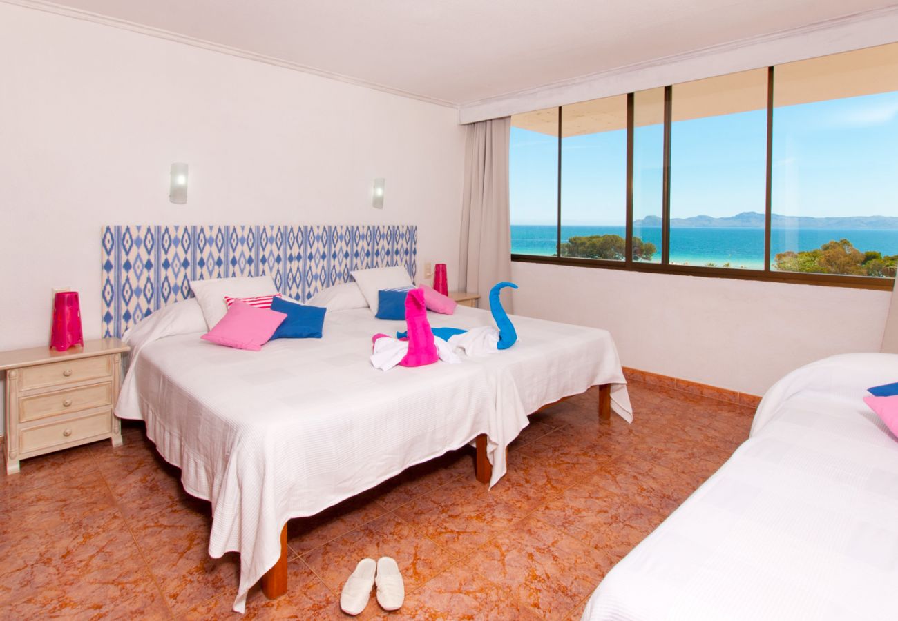 Ferienwohnung in Alcudia - A. The Shell II with Sea Views and Pool
