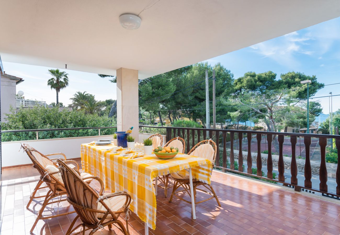 Villa in Alcudia - V. Can Salom in Alcudia, next to Mal Pas Beach