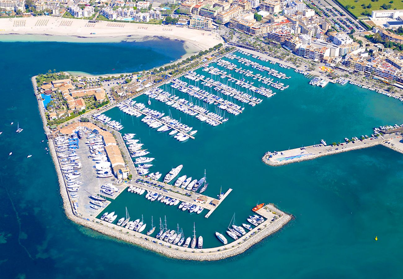 Ferienwohnung in Alcanada - A. Alcanada Torre Mayor, vista mar