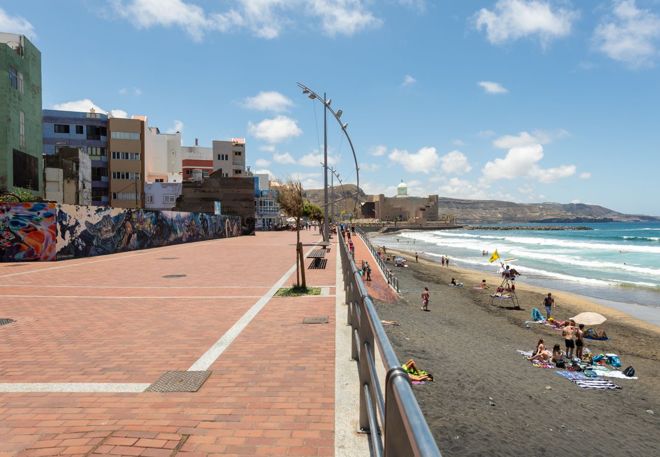 Ferienhaus in Las Palmas de Gran Canaria - Surf Beach Canteras & Parking By CanariasGetaway