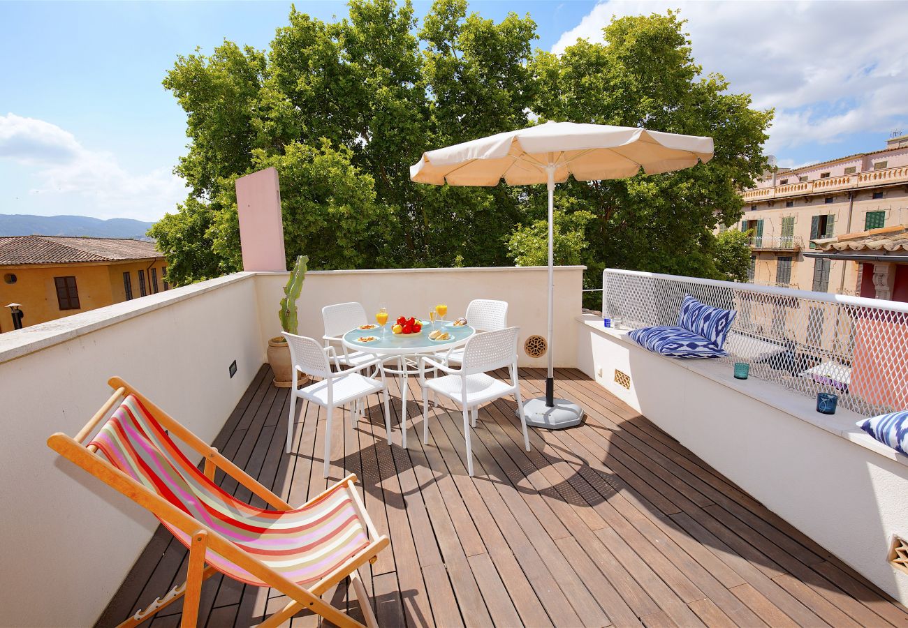 Wohnung in Palma de Mallorca - Montmari TI Penthouse with private terrace