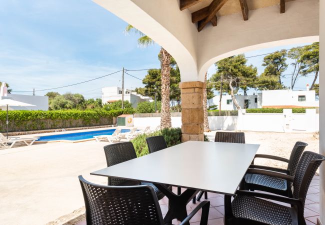 Villa in Cala Blanca - Menorca Binisaret 1 Villa in Cala Blanca - Menorca Binisaret 1