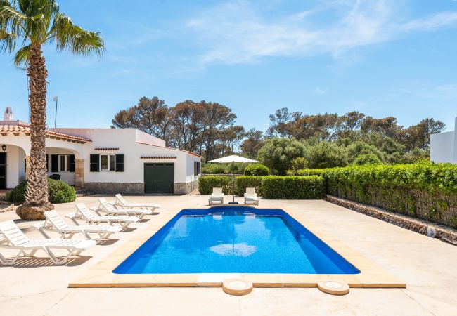 Villa in Cala Blanca - Menorca Binisaret 1 Villa in Cala Blanca - Menorca Binisaret 1