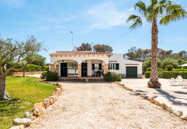 Villa in Cala Blanca - Menorca Binisaret 1 Villa in Cala Blanca - Menorca Binisaret 1
