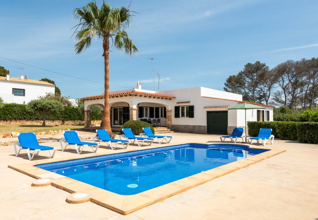 Villa in Cala Blanca - Menorca Binisaret 1 Villa in Cala Blanca - Menorca Binisaret 1