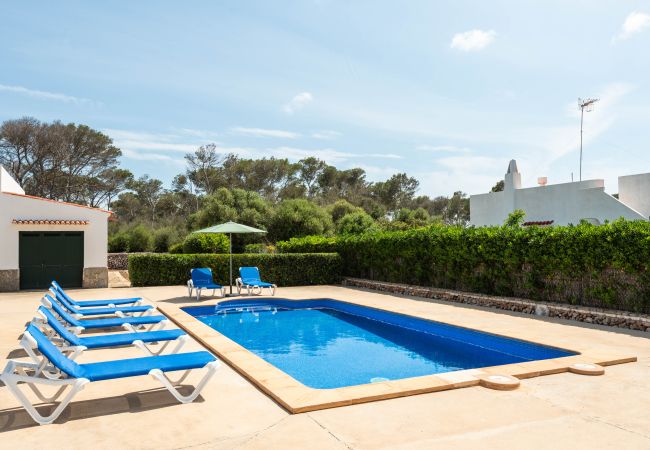 Villa in Cala Blanca - Menorca Binisaret 1 Villa in Cala Blanca - Menorca Binisaret 1