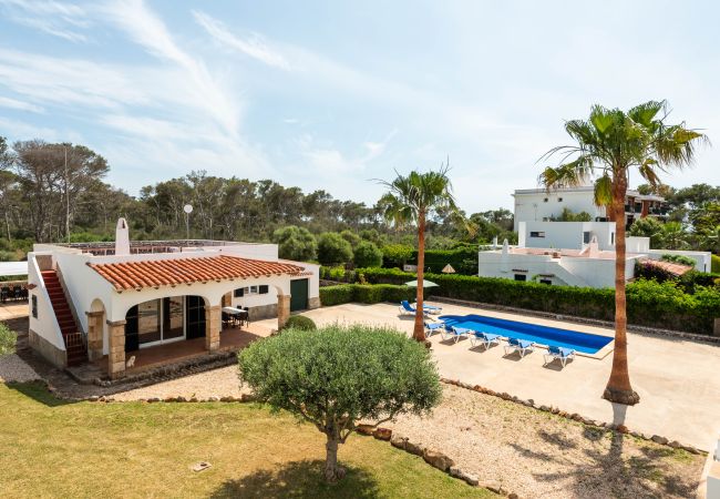 Villa in Cala Blanca - Menorca Binisaret 1 Villa in Cala Blanca - Menorca Binisaret 1