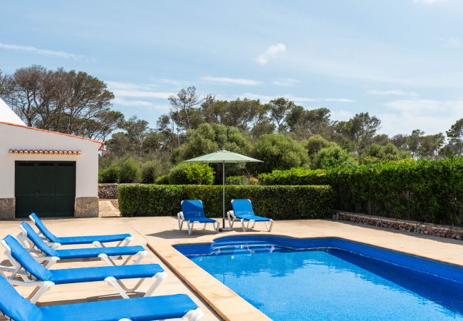 Villa in Cala Blanca - Menorca Binisaret 1 Villa in Cala Blanca - Menorca Binisaret 1
