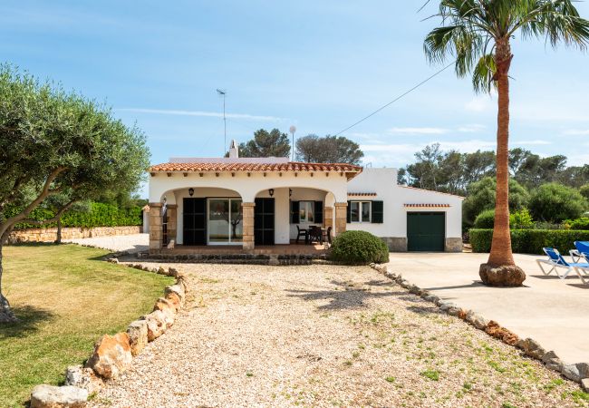 Villa in Cala Blanca - Menorca Binisaret 1 Villa in Cala Blanca - Menorca Binisaret 1