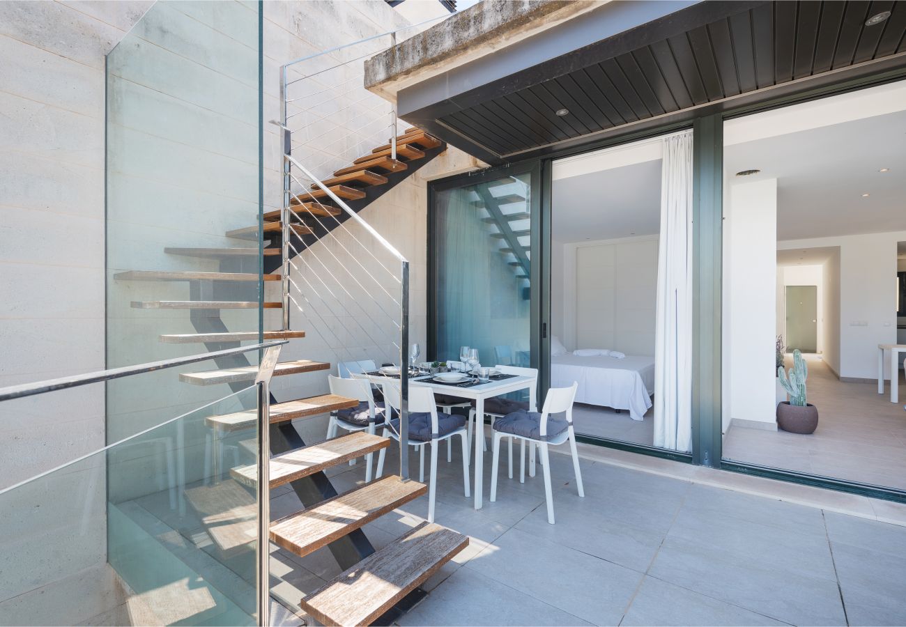 Ferienwohnung in Cala Sant Vicenç - A. Mirador Blue L Cala Sant Vicenç