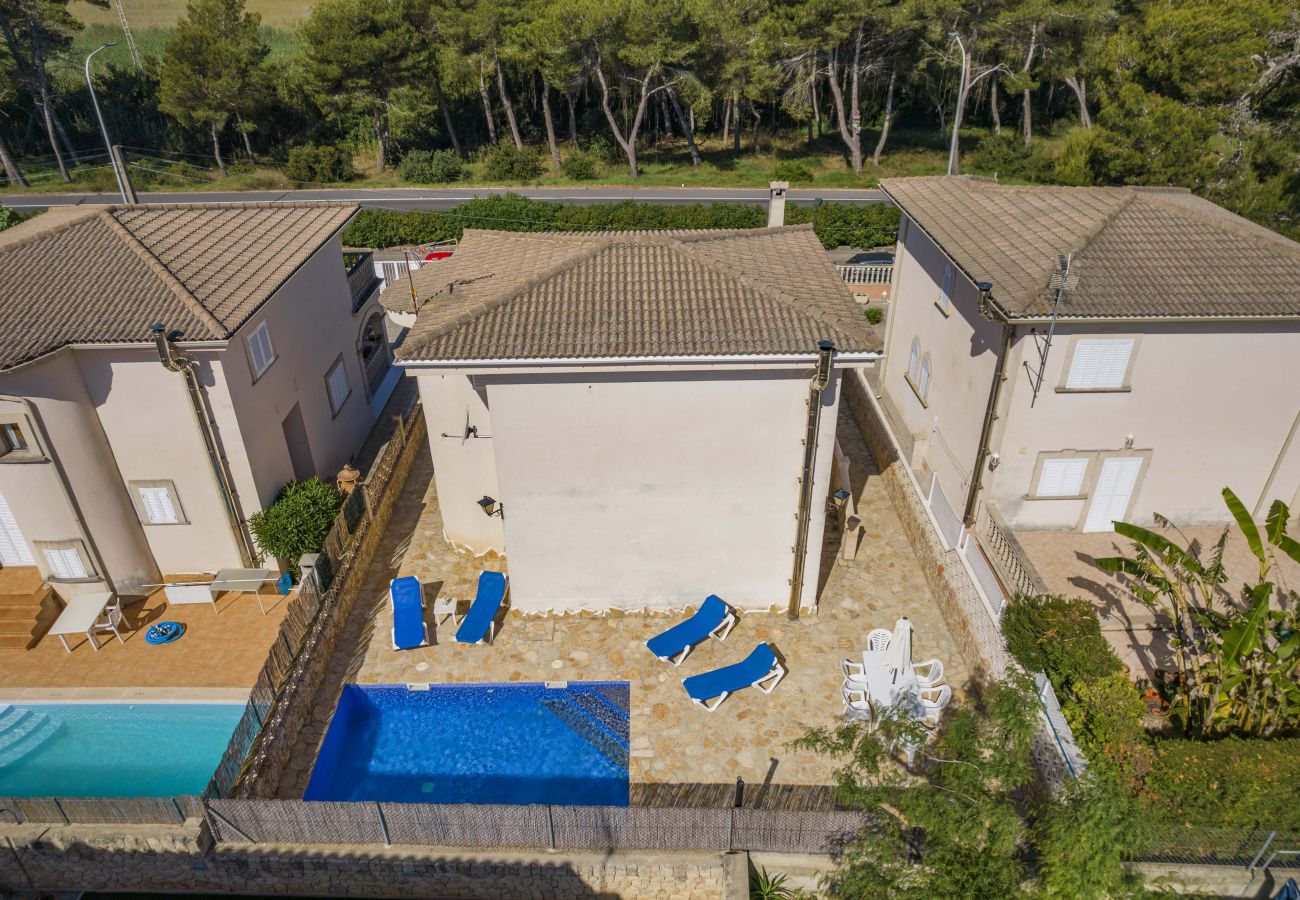 Villa in Muro - V. Benestar Pool and Beach Platja de Muro