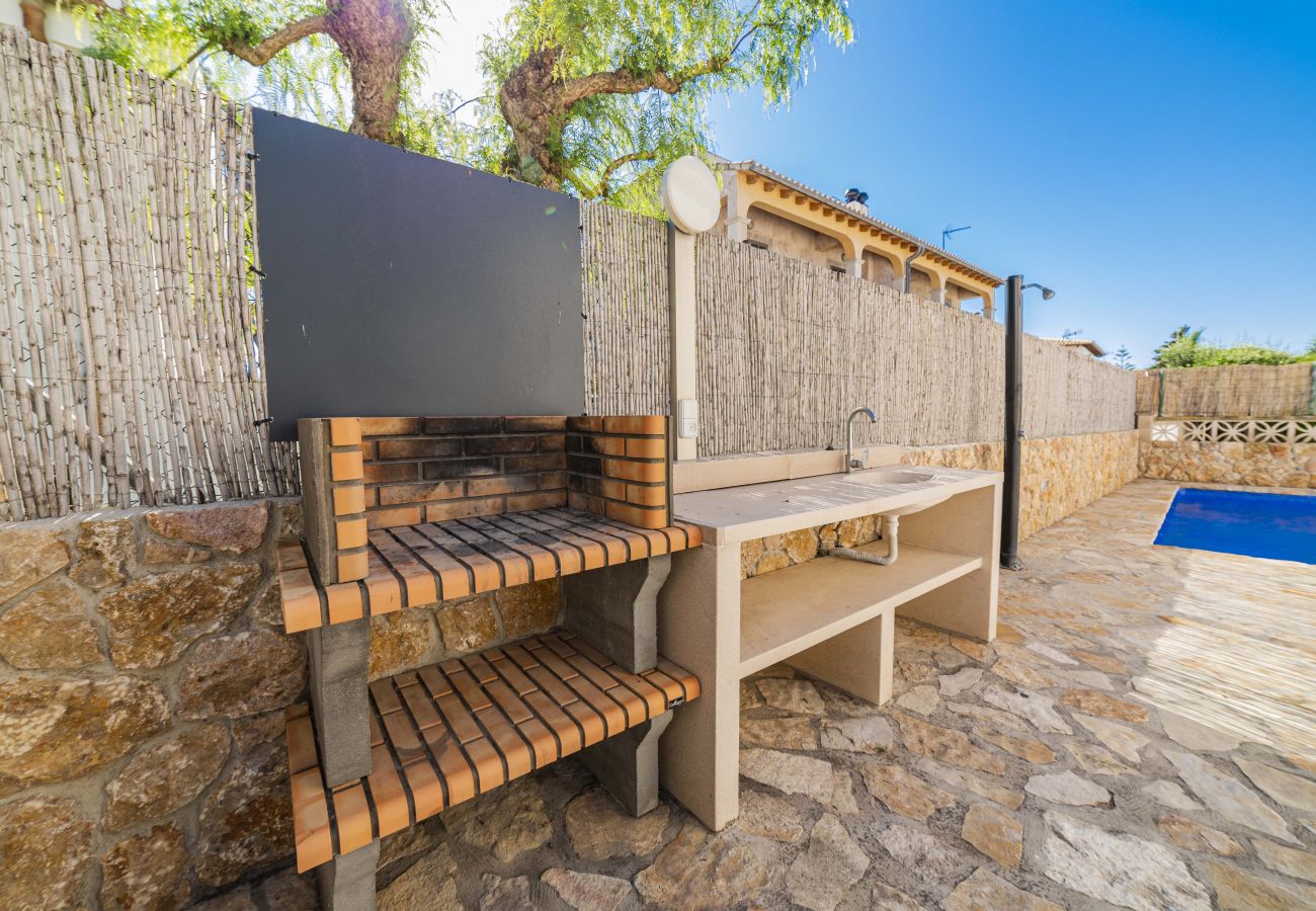 Villa in Muro - V. Benestar Pool and Beach Platja de Muro