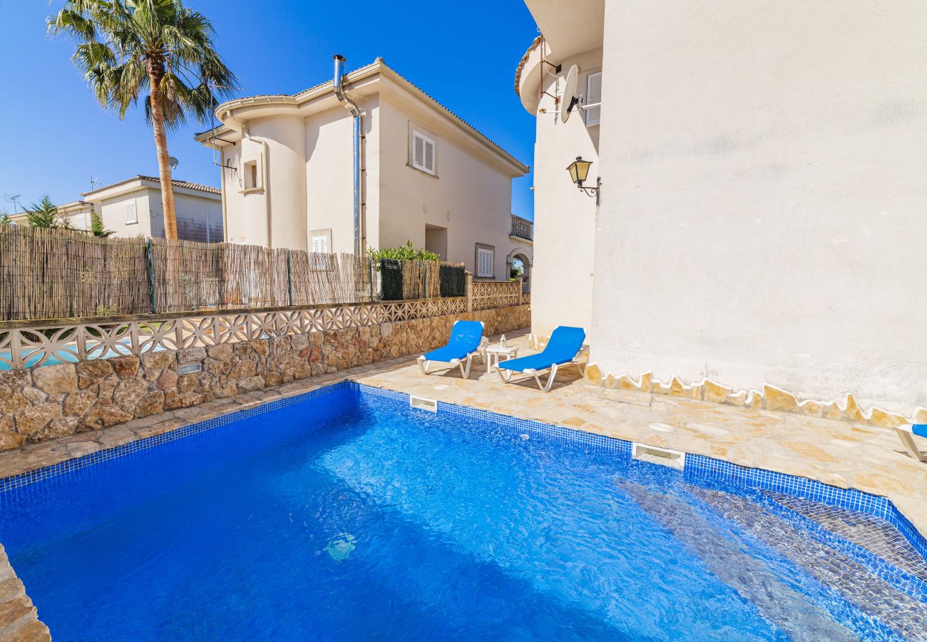 Villa in Muro - V. Benestar Pool and Beach Platja de Muro