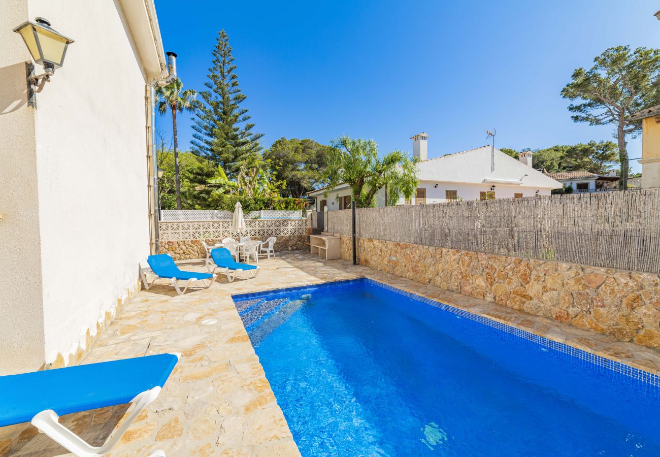 Villa in Muro - V. Benestar Pool and Beach Platja de Muro