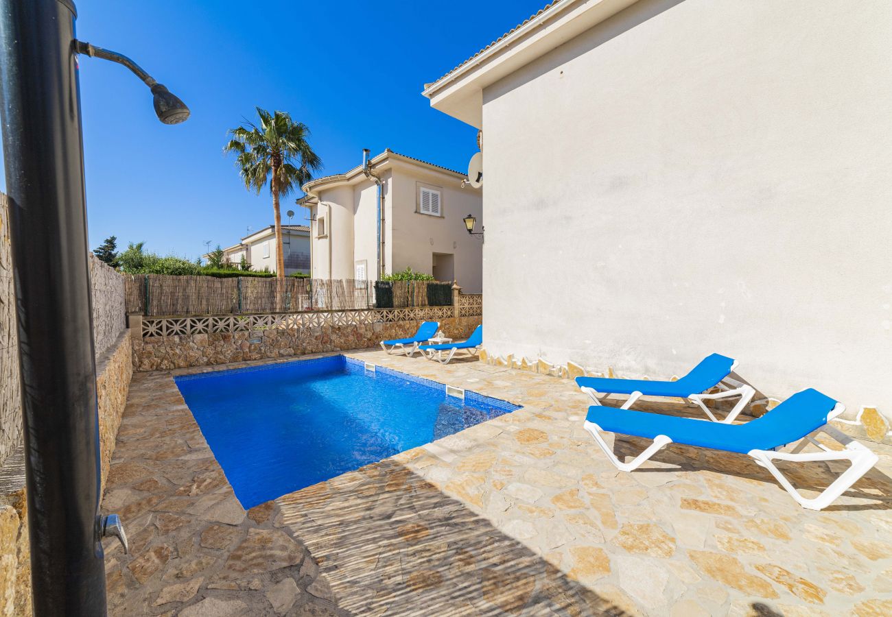 Villa in Muro - V. Benestar Pool and Beach Platja de Muro