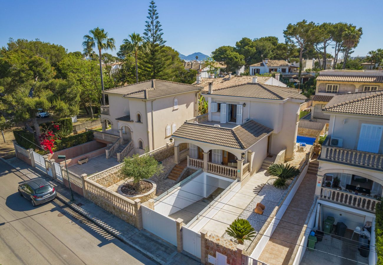 Villa in Muro - V. Benestar Pool and Beach Platja de Muro