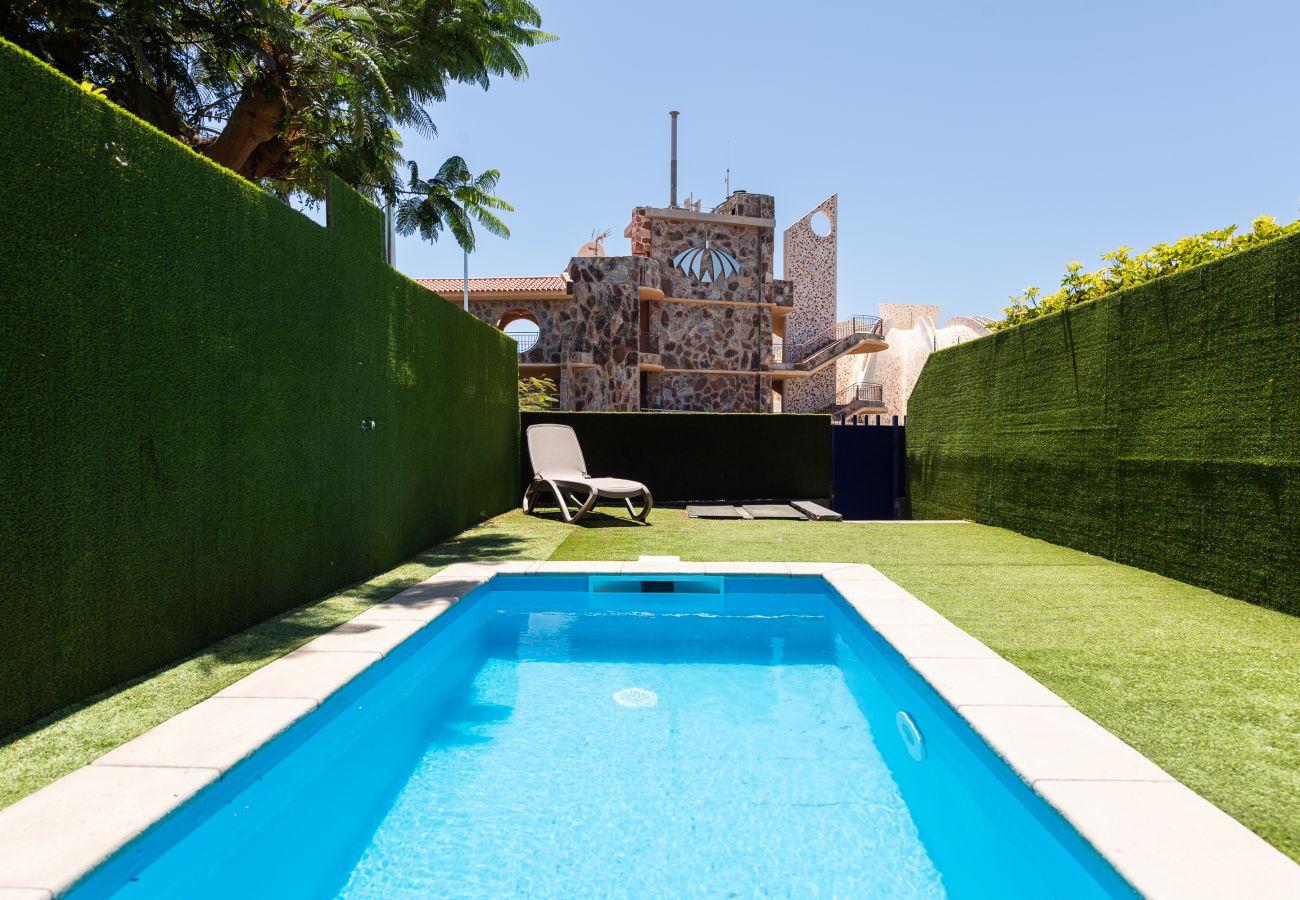 Ferienwohnung in Maspalomas - Meloneras private pool