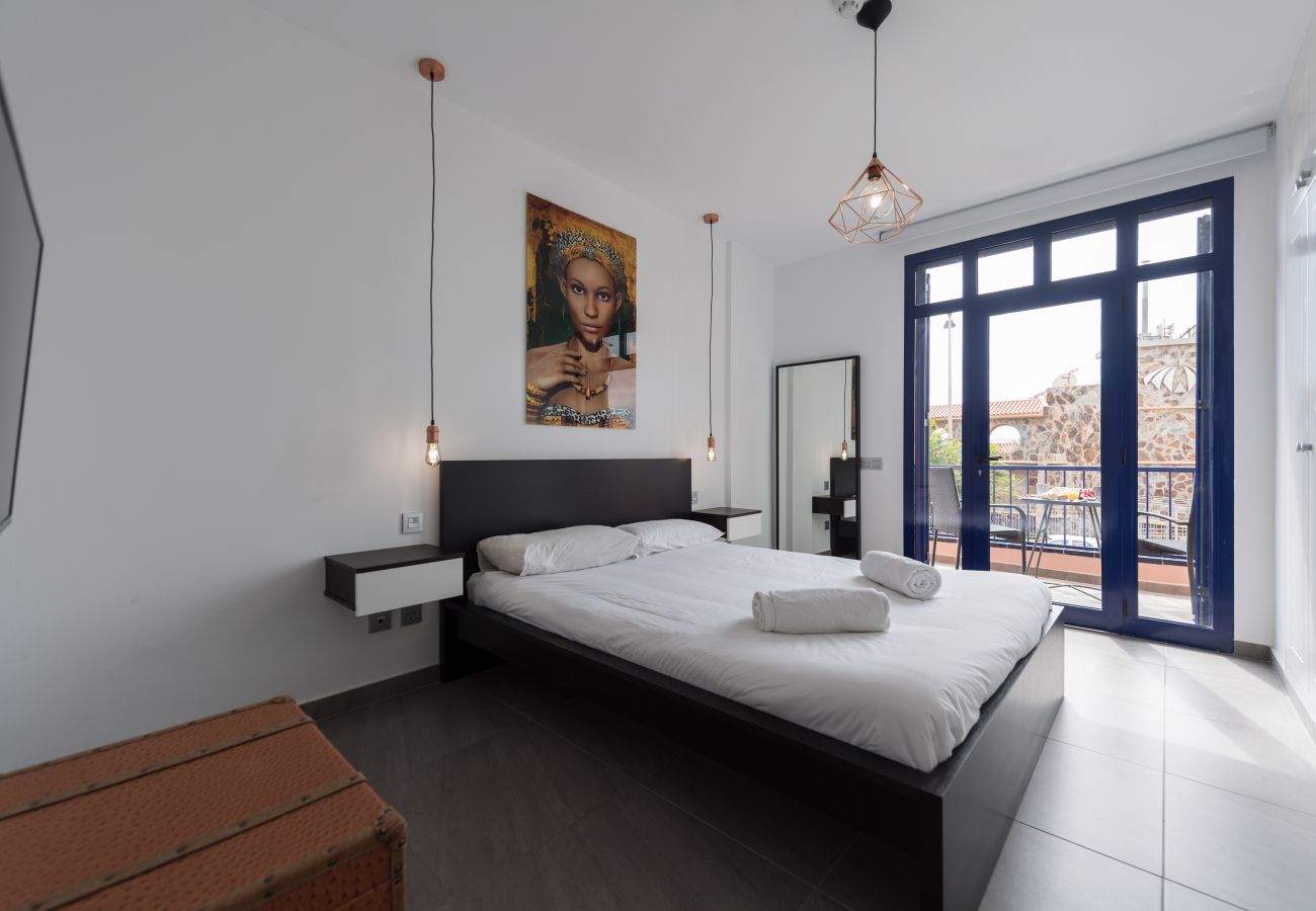 Ferienwohnung in Maspalomas - Meloneras private pool