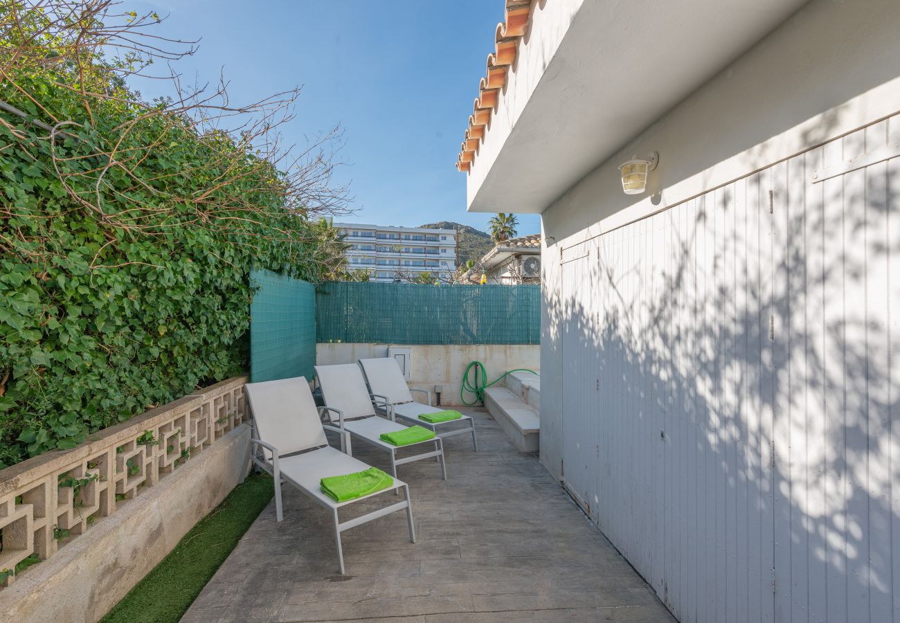 Villa in Alcudia - V. Casa Blanca, pool and beach