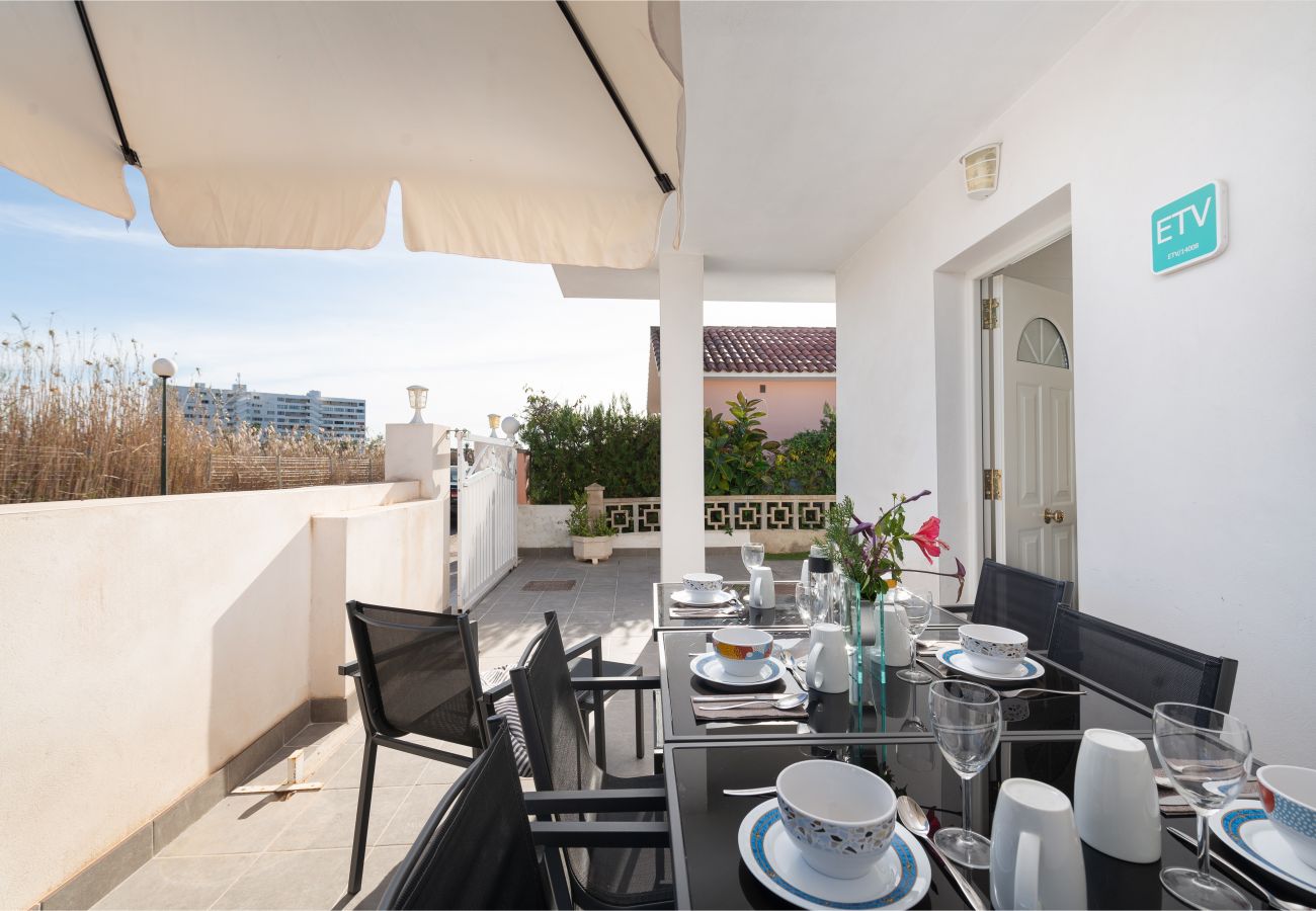 Villa in Alcudia - V. Casa Blanca, pool and beach