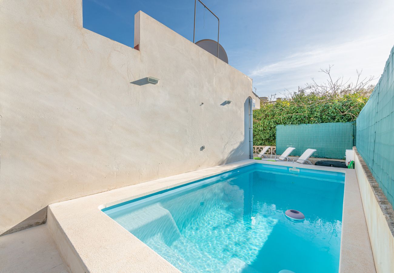 Villa in Alcudia - V. Casa Blanca, pool and beach