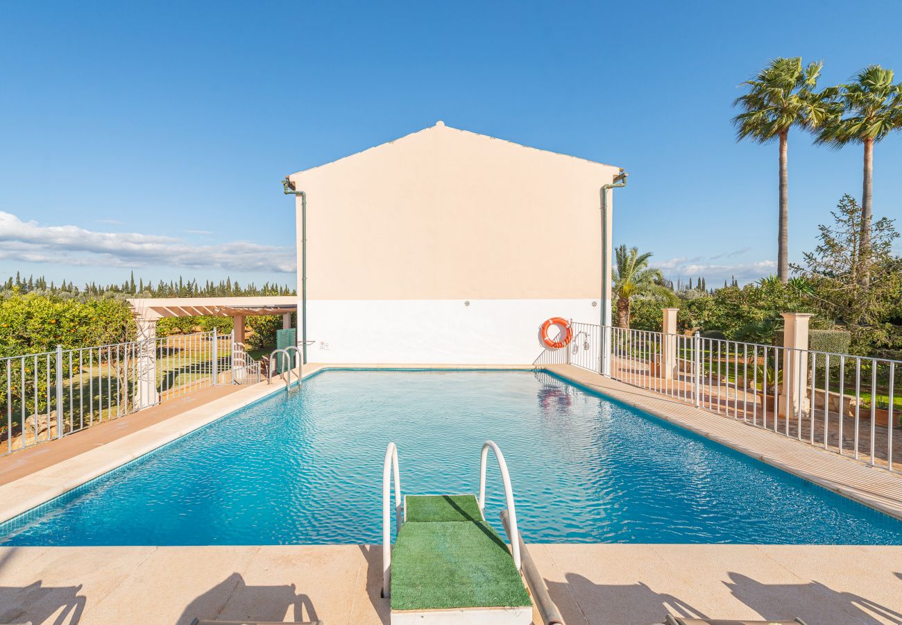 Villa in Llubi - V. Can Rafelino, pool and relax