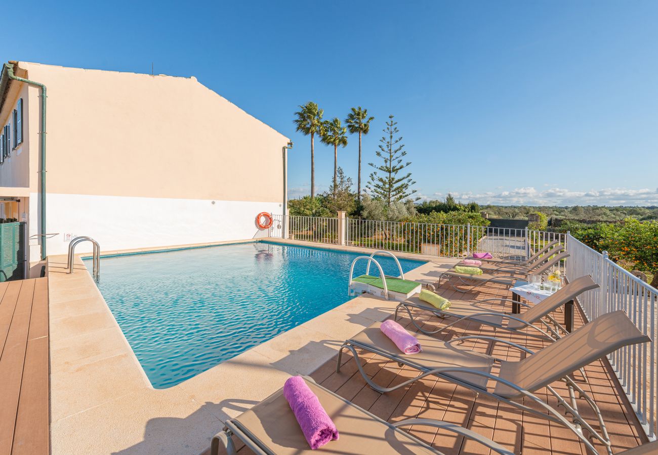 Villa in Llubi - V. Can Rafelino, pool and relax