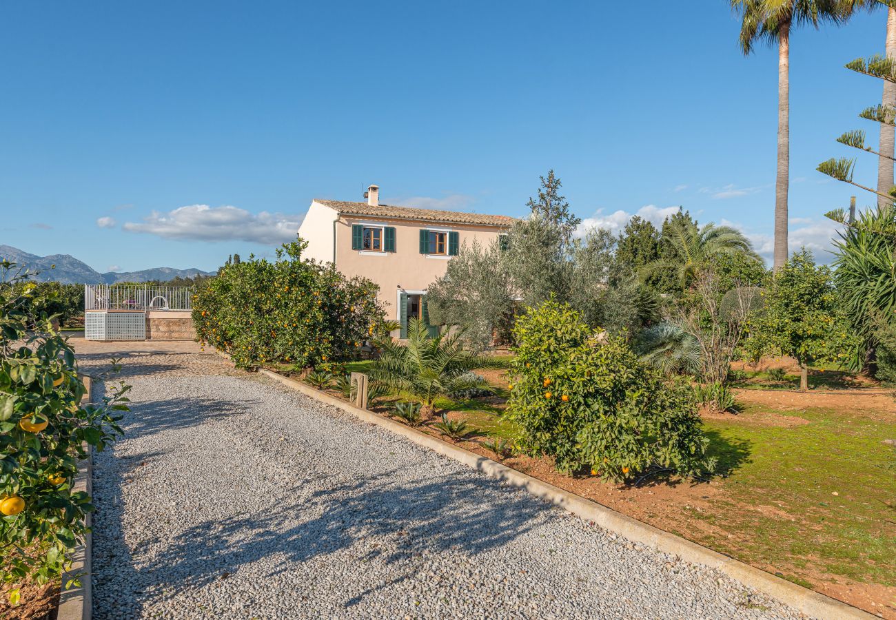 Villa in Llubi - V. Can Rafelino, pool and relax