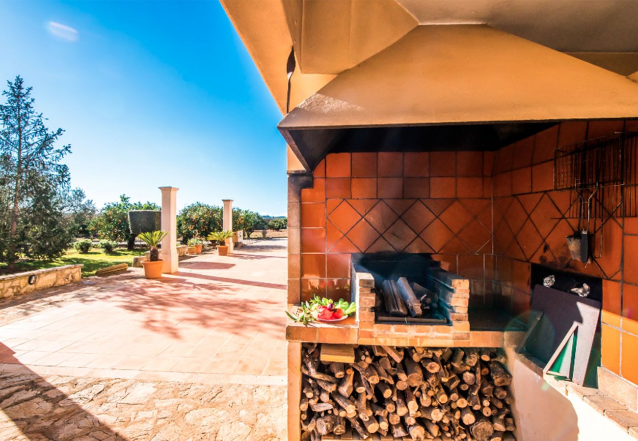 Villa in Llubi - V. Can Rafelino, pool and relax